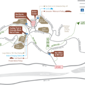 red rocks map for box office parking