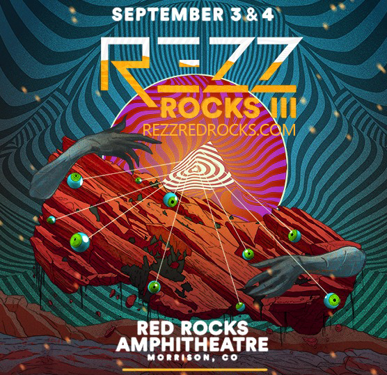 Rezz Rocks 3 Tickets September 34, 2020 Red Rocks